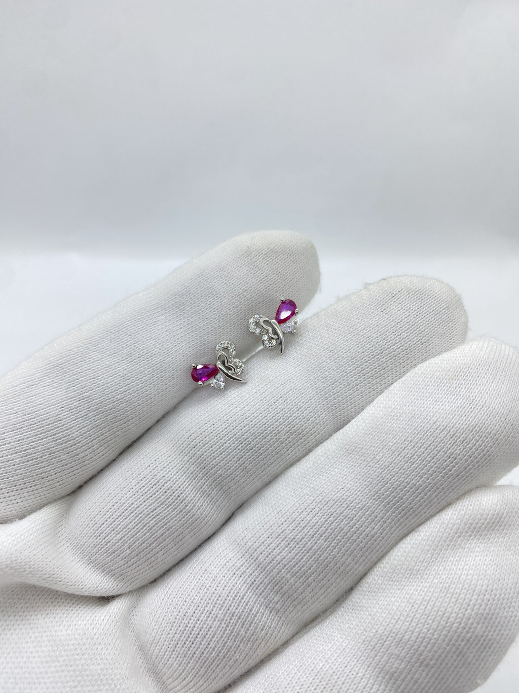 pink stone stud collection