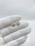 sparkling petal studs