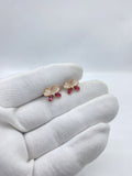 Flutter in ruby red