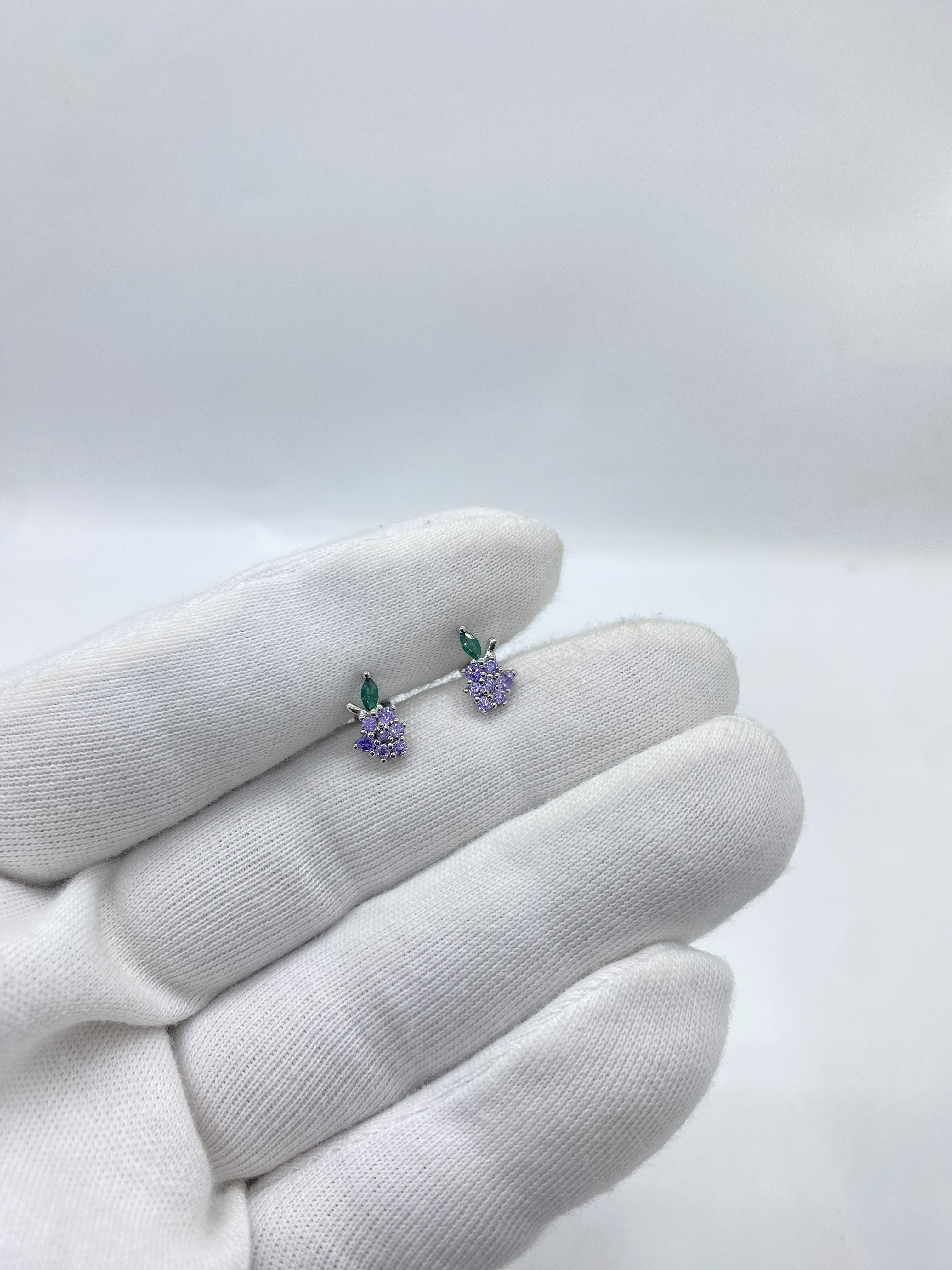 The Lilac Vine studs