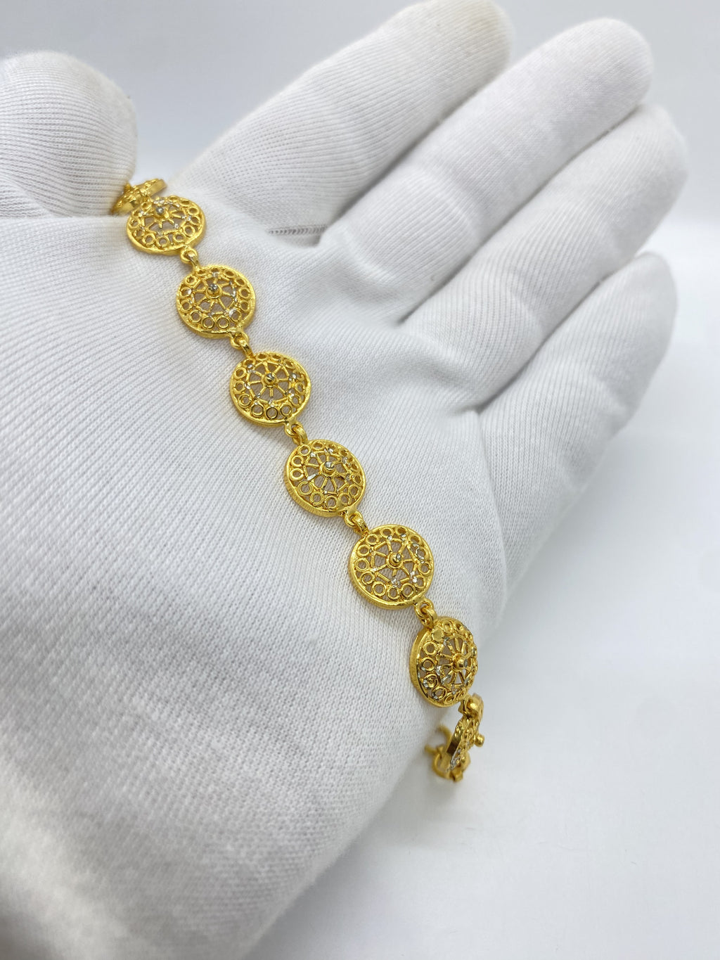 Golden Heavy Bracelet
