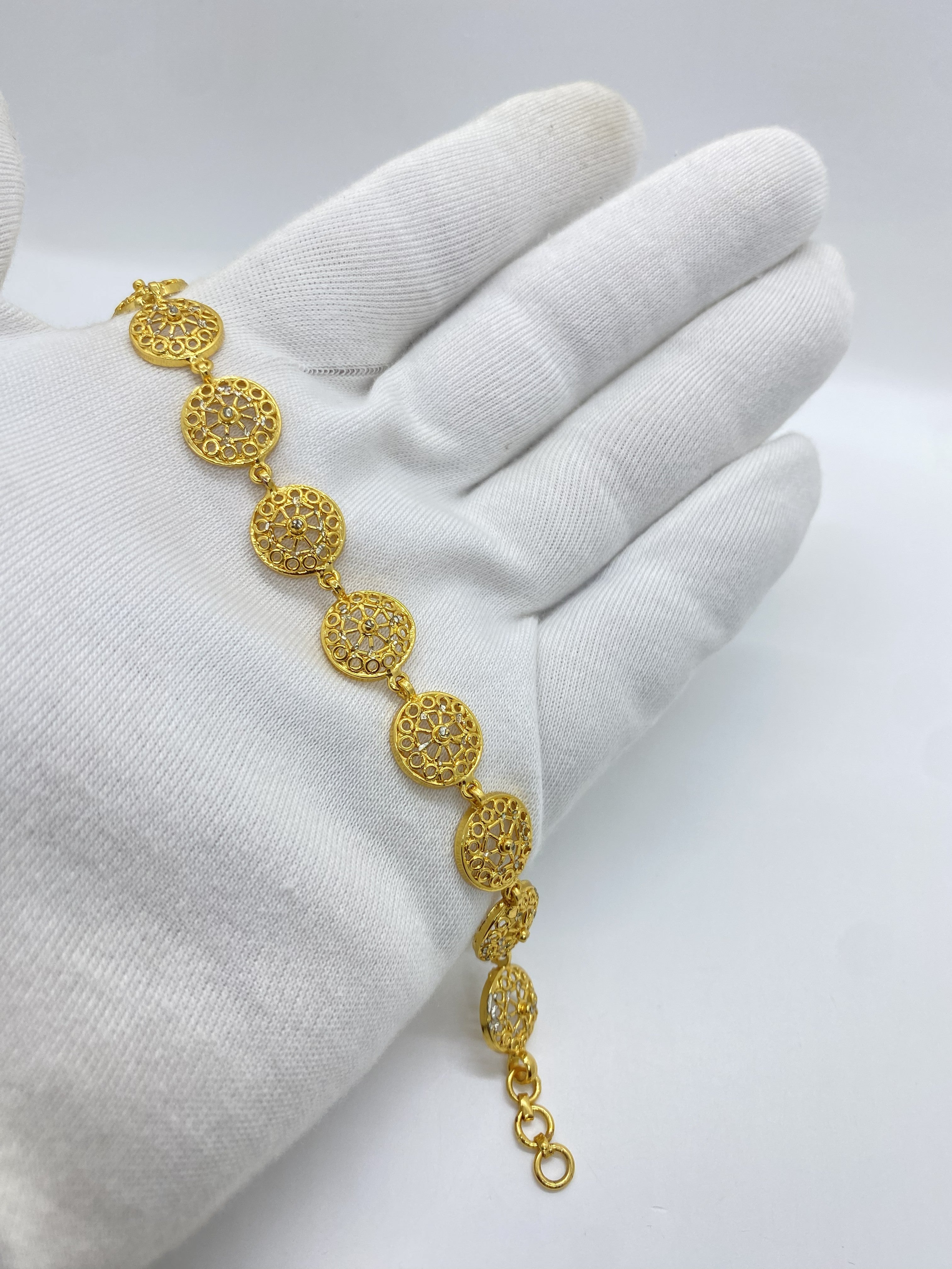 Golden Heavy Bracelet