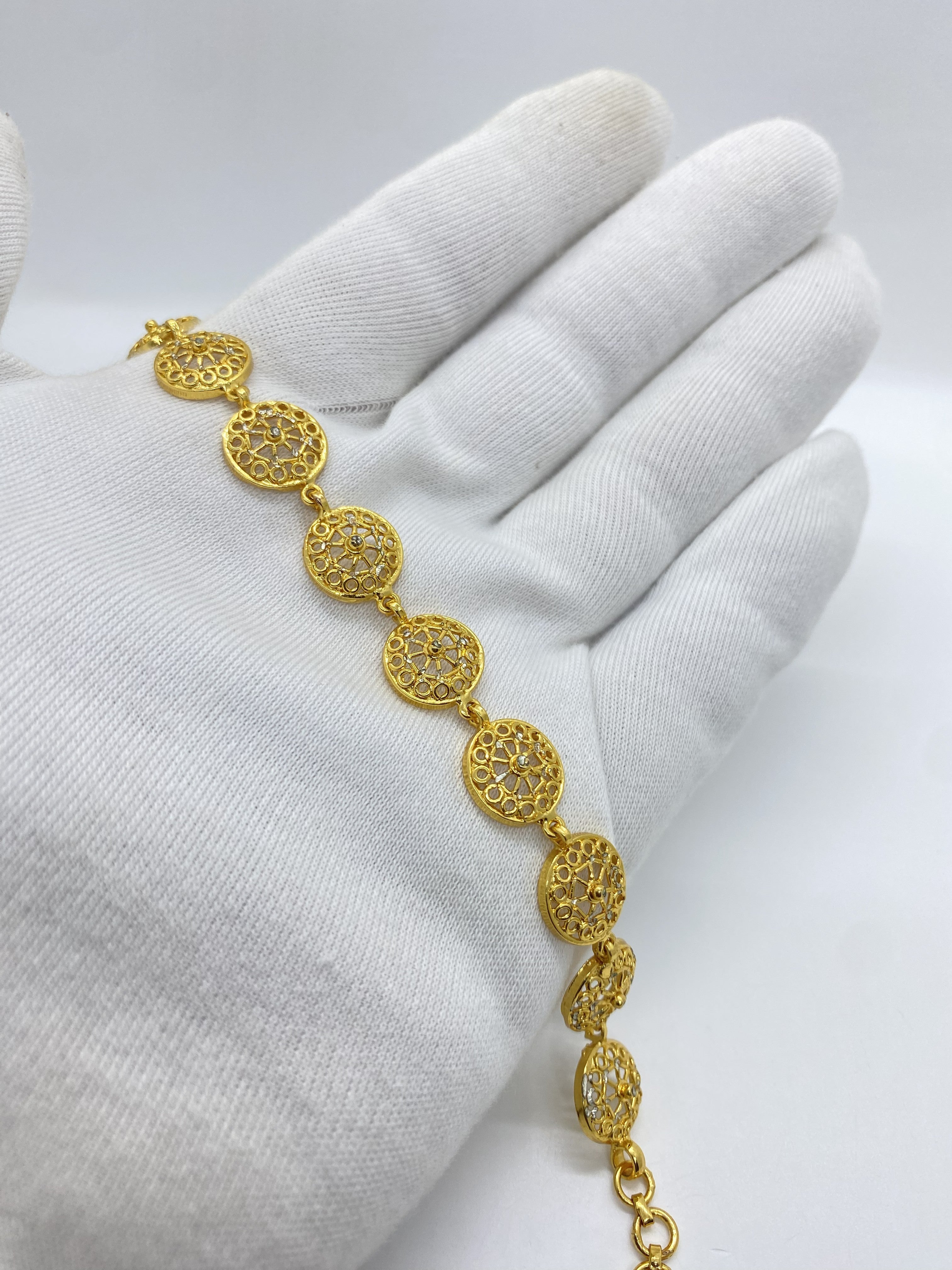 Golden Heavy Bracelet
