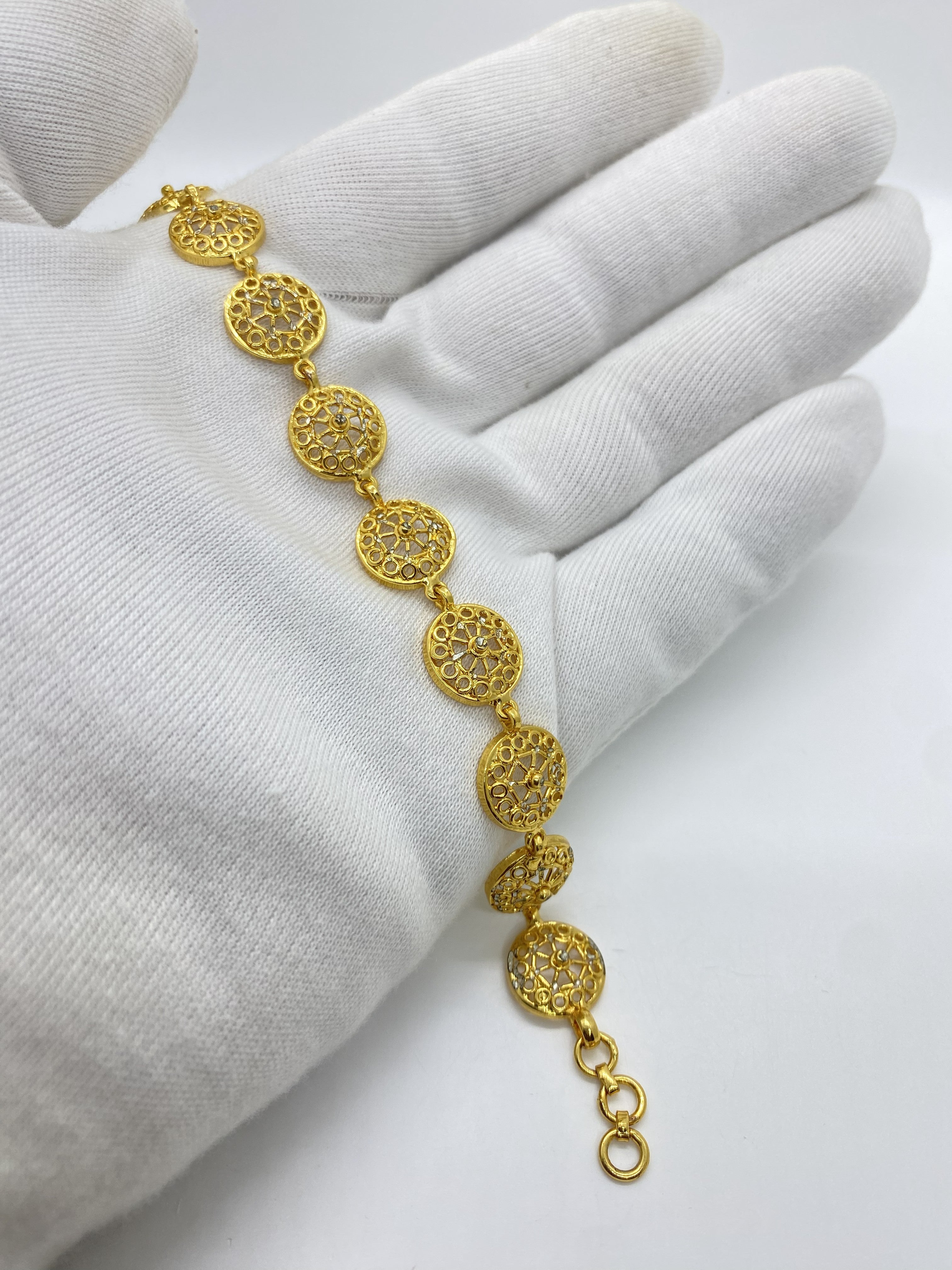 Golden Heavy Bracelet
