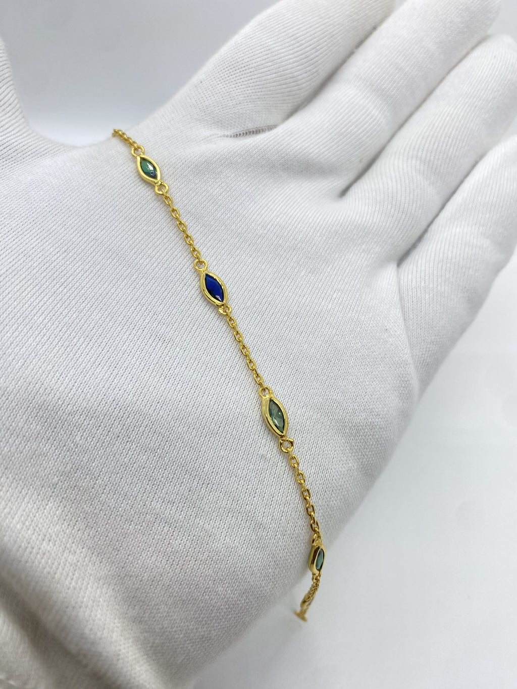 Simple Rice Stone Bracelet