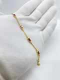 Ruby Red Bracelet