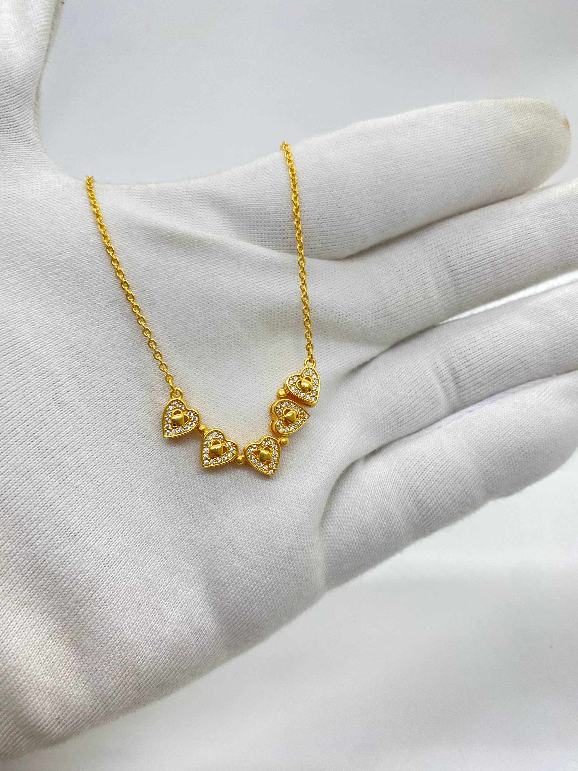 Golden Magnetic Necklace