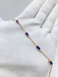 Rose silver  bracelet